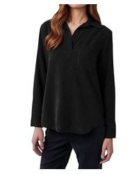 Bella Dahl - Long Sleeve Pullover Tunic - Lyst