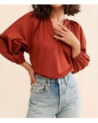 Joe's Jeans - Camille Raglan Blouson Top - Lyst