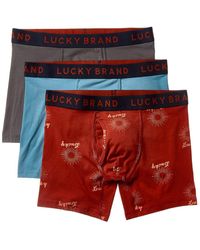 Lucky Brand - 3pk Stretch Boxer Brief - Lyst
