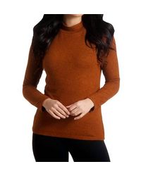 French Kyss - Supersoft Mock Neck Pullover - Lyst