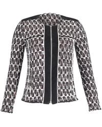 IRO - Tweed Zip-Up Jacket - Lyst