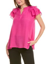 Nanette Lepore - Ruffle Top - Lyst