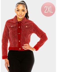 TRUEDAMES - Bling Denim Jacket - Lyst