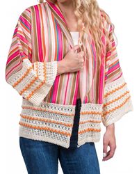 Trisha Tyler - Crochet Detail Jacket - Lyst