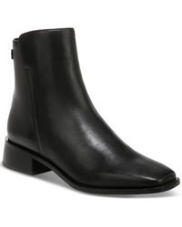 Sam Edelman - Thatcher Leather Ankle Boots - Lyst