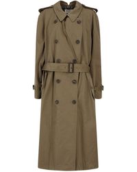 Maison Margiela - Cotton Jacket With Contrast Lining - Lyst