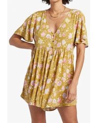 Billabong - Spring Daze Romper - Lyst