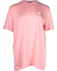 Acne Studios - Face Patch T-Shirt - Lyst
