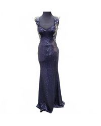 Precious Formals - Fully Sequined Fitted Evening Gown - Lyst