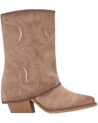 Xti - 144470 Block Heeled Booties - Lyst
