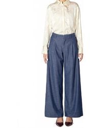 Dex - Midtown Wide Leg Pants - Lyst