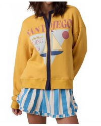 Wishlist - San Diego Button-Up French Terry Top - Lyst