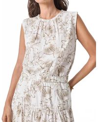 Lilla P - Poplin Crewneck Shell Top - Lyst