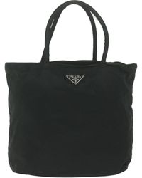 Prada - Tessuto Synthetic Tote Bag (pre-owned) - Lyst