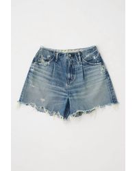 Moussy - Vintage Denim Ludlow No Belt Shorts - Lyst