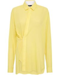 Bassike - Relaxed Gauze Cotton Shirt - Lyst