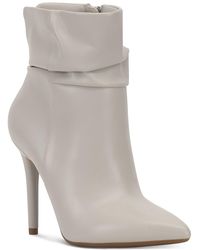 Jessica Simpson - Lerona Pointed Toe Faux Suede Booties - Lyst