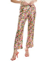 Borgo De Nor - Eden Silk Trouser - Lyst
