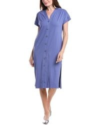 Masai - Solid Midi Dress - Lyst