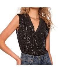 Heartloom - Farrah Soft Sequin Bodysuit - Lyst