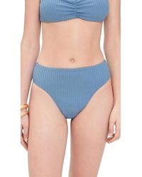 LSPACE - L*Space Savannah Bikini Bottom Baltic Ribbed High Waisted Beach Gbo3792 - Lyst
