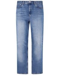 A.P.C. - A. P.C. Straight-Leg Jeans - Lyst