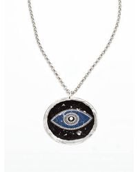 Avenue Chic - Evil Eye Pendant Necklace - Lyst