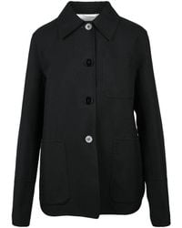 Jil Sander - Stretch Canvas Jacket - Lyst