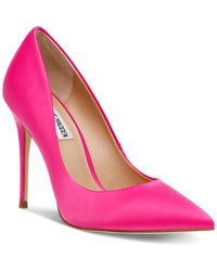 Steve Madden - Satin Pointed Toe Pumps - Lyst