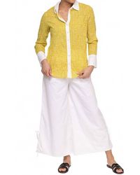 Tulip Clothing - Gretchen Button Down Blouse - Lyst