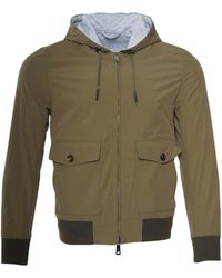 Kiton - Kired Jeff Cotton Reversible Hooded Light-Jacket - Lyst