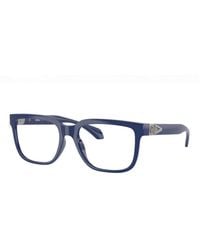 Versace - Eyeglasses Square Full Rim, Frame And Clear Demo Lenses Lens Ve3377U5450 - Lyst