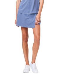 NIC+ZOE - Nic+zoe Tech Stretch Faux Wrap Skort - Lyst