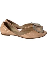 Roger Vivier - Ballerine Buckle-Embellished Flats - Lyst