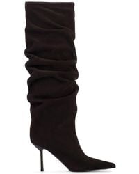 Le Silla - Mid-Calf Slouchy Boots With Pointed Toe And Stiletto Heel - Lyst