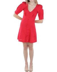 Parker - Kierra Scoop Neck A-line Mini Dress - Lyst