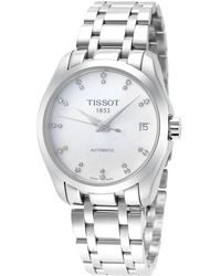 Tissot - T-trend White Mother Of Pearl Dial Watch - Lyst