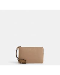 COACH - Corner Zip Wristlet - Lyst