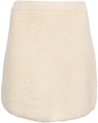 Ba&sh - Fur-Accent Mini Skirt - Lyst