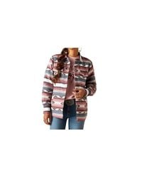 Ariat - Long Sleeve Shirt Jacket - Lyst