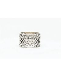 Avenue Chic - Filigree Heart Ring - Lyst
