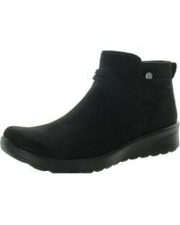 Bzees - Supercomff Faux Suede Ankle Boots - Lyst