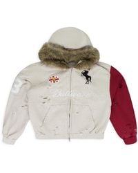 Protocol Index Buttivore Fur Lining Zip Hoodie for Men | Lyst