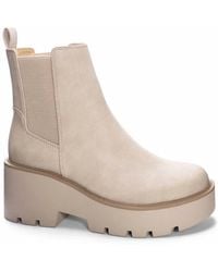 Chinese Laundry - Platform Chelsea Booties - Lyst