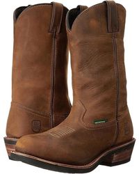 Dan Post - Dan Post Albuquerque Wide Leather Waterproof Work Boots Hawk599 - Lyst