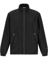 Jil Sander - Polyester Full-Length Jacket - Lyst