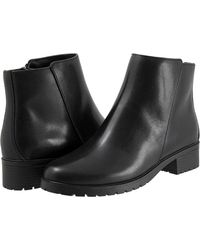 Trotters - Margo Bootie Leather Side Zip Ankle Boots Zogg2900 - Lyst