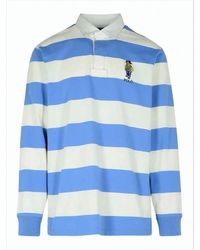 Polo Ralph Lauren - Long-Sleeve Striped Polo Shirt With Classic Collar And Embroidered Logo - Lyst