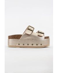 Ccocci - Maddie Double Buckle Platform Sandals - Lyst