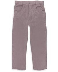 CALLIPYGIAN - Satin Straight Pants - Lyst